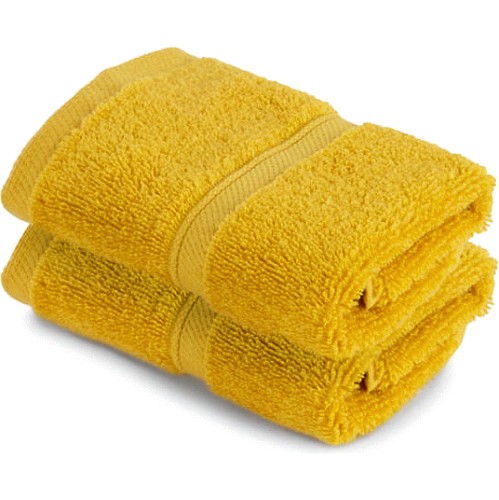 George Home Mustard Super Soft 100 Cotton Face Cloth 30x30