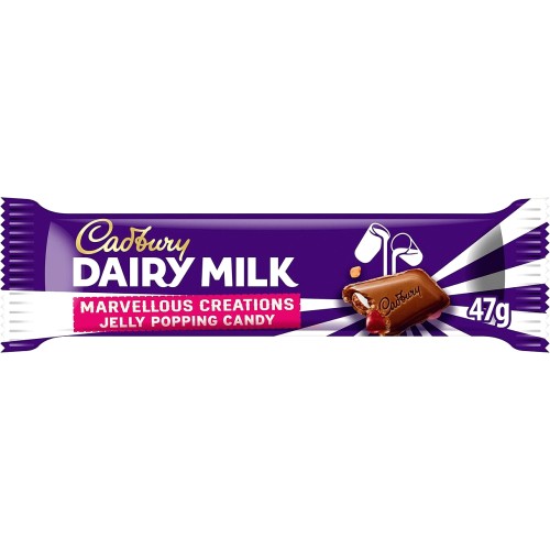 Cadbury Dairy Milk Jelly Popping Candy 160g