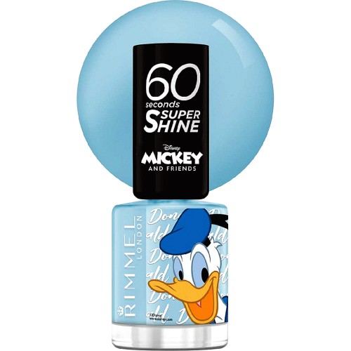 Rimmel x Disney 60 Seconds Super Shine Nail Polish Donald - Compare ...