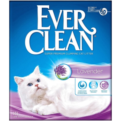 Ever Clean Lavender Clumping Cat Litter (10 Litre) Compare Prices