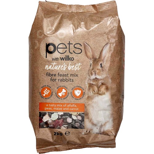 Wilko Muesli Fibre Feast Rabbit Food 2kg Compare Prices