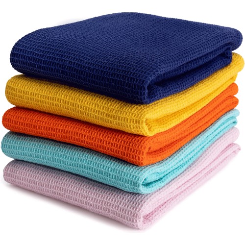 Habitat Brights Waffle Tea Towels (5) - Compare Prices & Where To Buy 