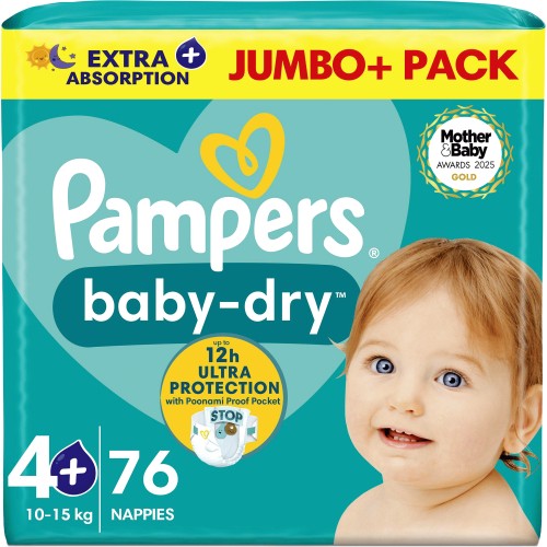 Pampers baby dry jumbo hot sale pack