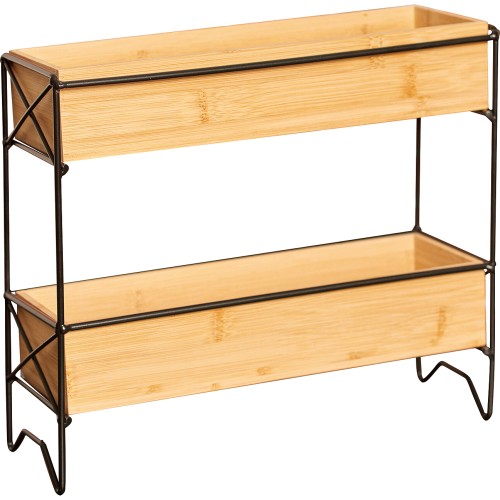 Sainsbury s Home Bamboo Wood Spice Rack Compare Prices Where