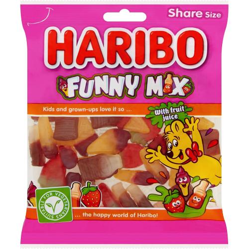 Haribo Funny Mix Vegetarian Sweets (160g) - Compare Prices & Where To ...
