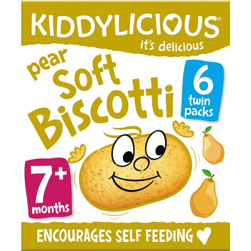 Kiddylicious Melty Buttons Raspberry & Beetroot Baby Snack 9 Months+ 5 x 6g