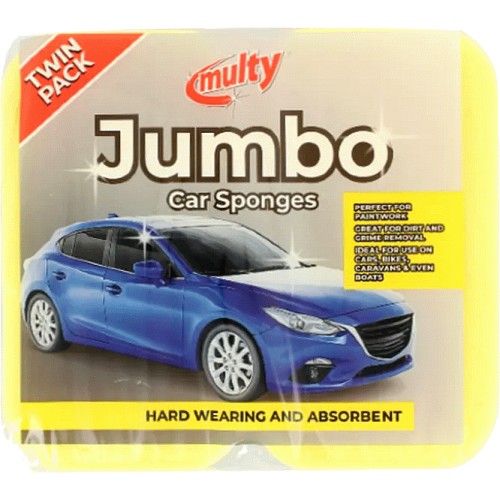 3 JUMBO CAR SPONGES