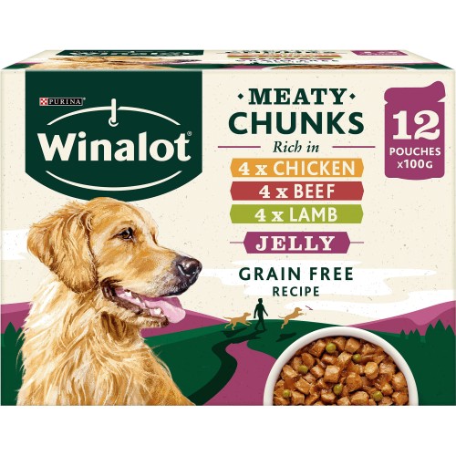 WINALOT Dog Food Pouches Mixed in Gravy (40 x 100g) Compare Prices