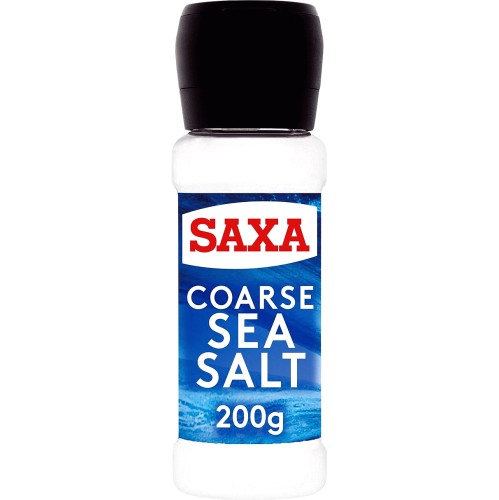 Saxa Iodised Sea Salt Grinder Grinder 90G