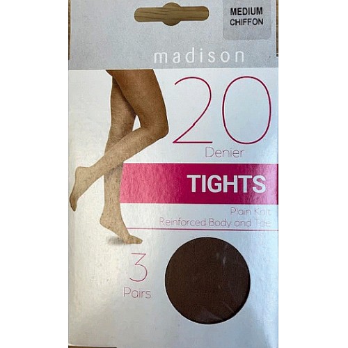 Madison 20 Denier Barely Black Tights Xlarge (3) - Compare Prices & Where  To Buy 