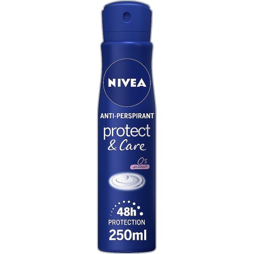 Nivea Anti Perspirant Deodorant Spray Protect And Care 48 Hours Deo 250ml Compare Prices 5347