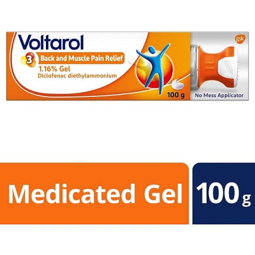 Voltarol Back & Muscle Pain Relief 1.16% Gel