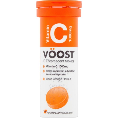 Voost Orange Vitamin C Effervescent Tablets (10 x 1000mg) - Compare ...