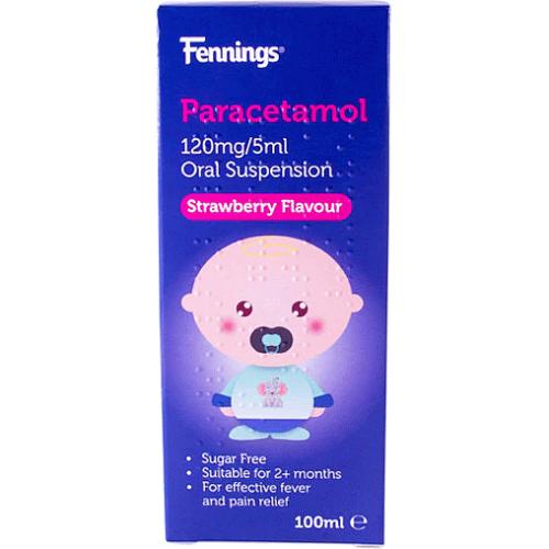 Fennings Paracetamol 2+ Months (100ml) - Compare Prices & Where To Buy ...