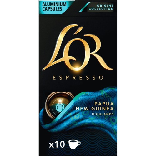 20x Lor L'or Espresso Onyx 12 Aluminium Capsules Pod Nespresso