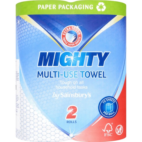 Sainsbury's Ultra Absorbent Kitchen Towel 3 Rolls - Compare Prices & Where  To Buy 