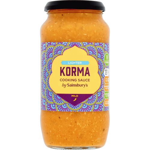 Sainsbury's Korma Light Curry Cooking Sauce (500g) Compare Prices