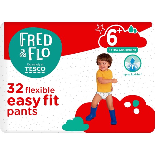 ASDA Little Angels Comfort & Protect Size 8 18kg+ 28 Nappy Pants