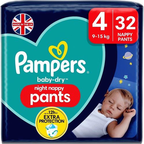 PAMPERS Nappy pants couches-culottes taille 6 (+15kg) 28 couches