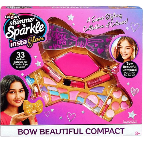 Shimmer N Sparkle instaglam Bow Beautiful Compact - Compare Prices ...