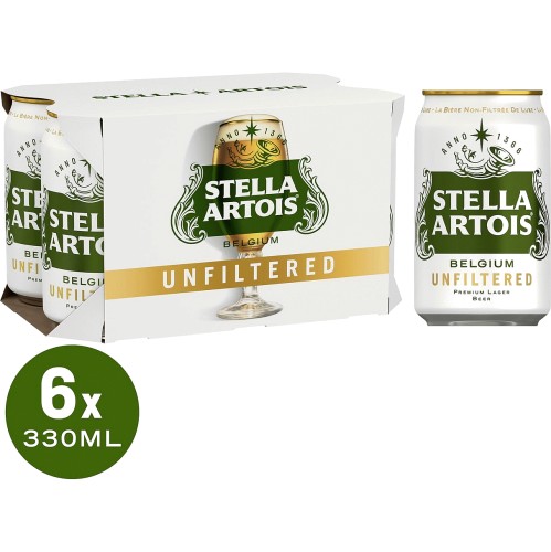 Stella Artois Unfiltered (6 x 330ml) - Compare Prices & Where To Buy ...