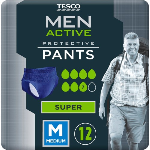 Tesco Men Active Protective Pants Plus Large (10) - Compare Prices