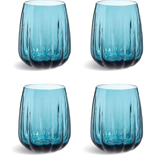 Tesco Soda Glasses - I like the blue!