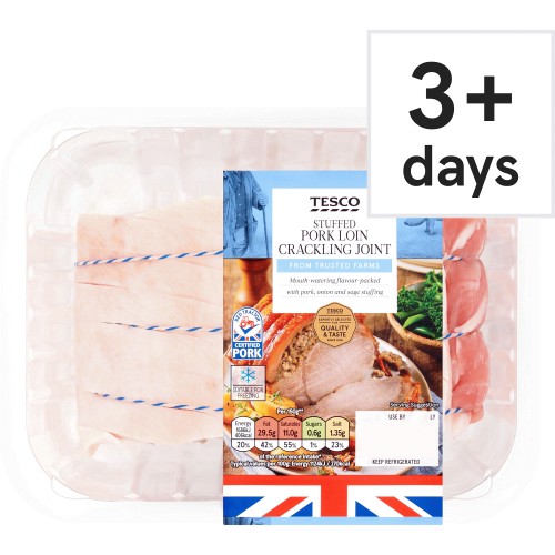 Tesco Crackling Pork Loin Joint 1kg Compare Prices And Where To Buy