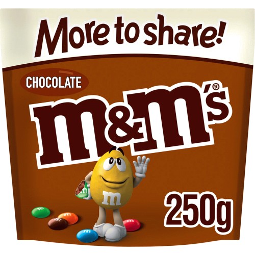M&M's Mix Milk Chocolate, Peanut and Crispy Bites Pouch Bag 128g