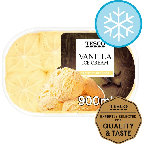 Tesco Vanilla Ice Cream 900ml Compare Prices Where To Buy Trolley