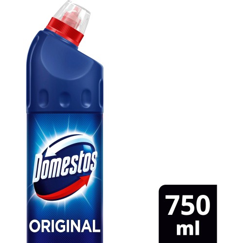 Domestos Thick Bleach Original Toilet Cleaner Blue 750 (750ml) - Compare  Prices From £1.29 