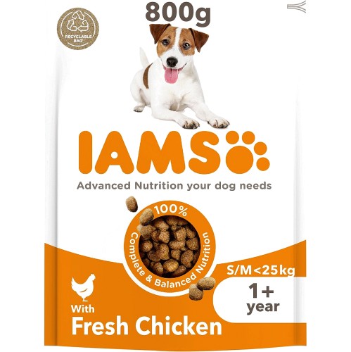 Iams Vitality Complete Balanced Adult Dog Food with Fresh