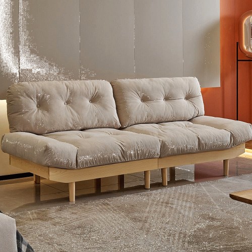 Neve linen 3 seater deals sofa bed