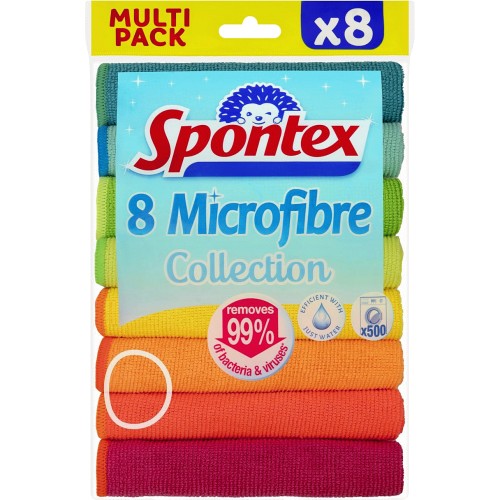 Spontex Supreme All Purpose Cloths, Pack of 6