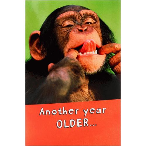 UK Greetings Chimp Birthday Card - Compare Prices & Where To Buy ...