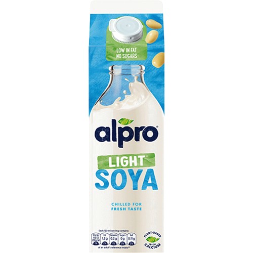 Alpro Soya High Protein Plant-Based Long Life Drink, Vegan & Dairy Free, 1L  is not halal, gluten-free