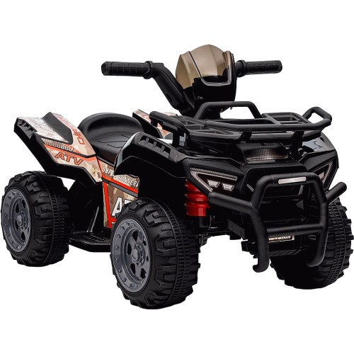 Tommy Toys Toddler Ride On Electric Quad Bike Black 6V Compare Prices Where To Buy Trolley