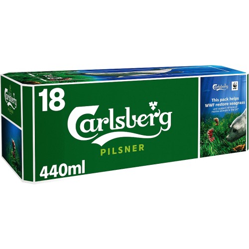 Carling Original Lager (18 x 440ml) - Compare Prices - Trolley.co.uk