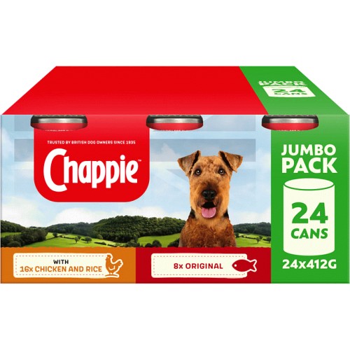 Chappie 15kg dog outlet food