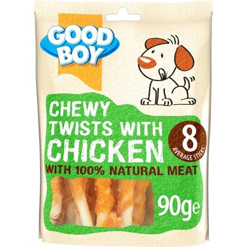 Good boy wagtastic clearance chewy chicken twists