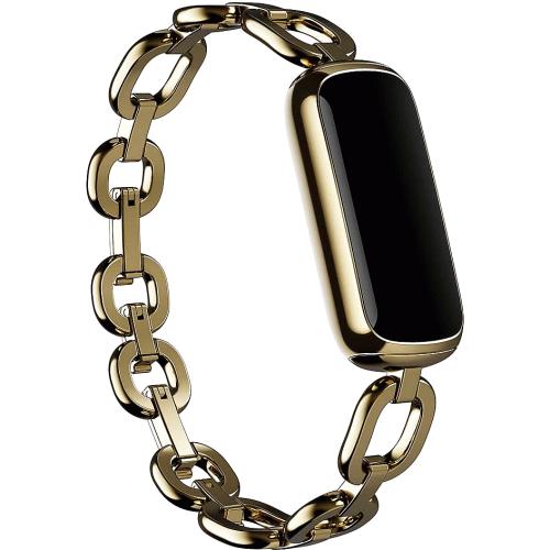 Fitbit Luxe outlet with Gorjana Gold bracelet