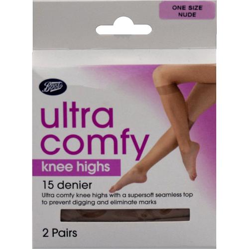 Boots Bare 7 Denier Knee High Natural - Compare Prices & Where To Buy 