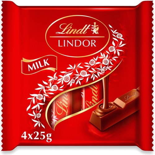 Lindor Double Chocolate Bar 100 g