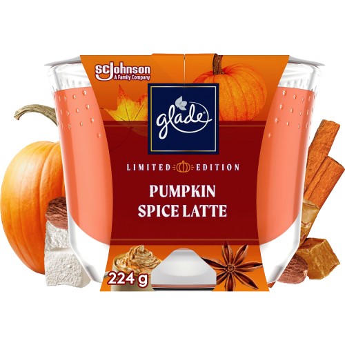 Glade Pumpkin Spice Latte Candle (224g) - Compare Prices & Where To Buy 