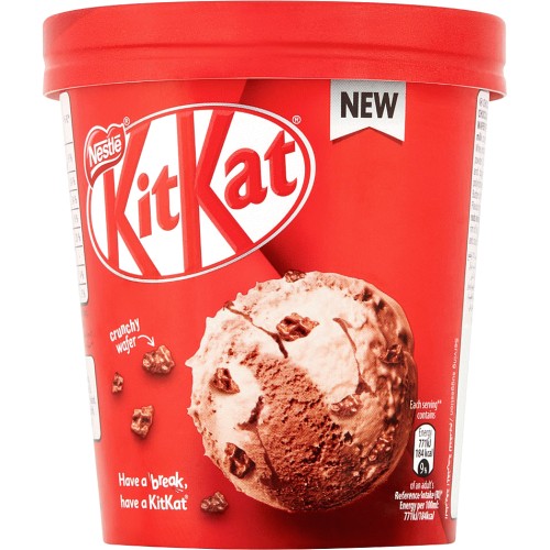 Kit Kat Ice Cream Tub 480ml Compare Prices Trolley Co Uk