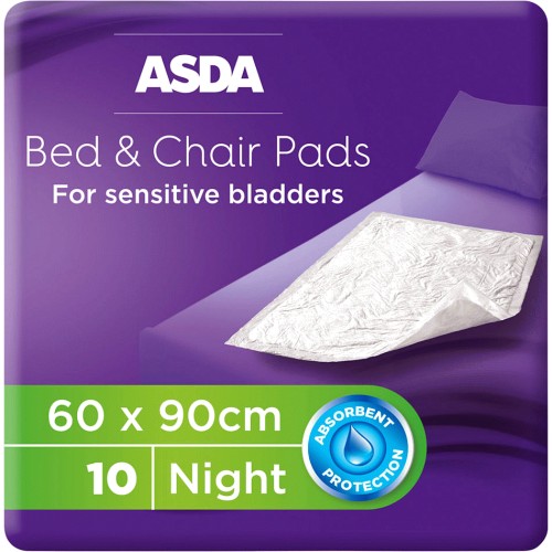 ASDA Protect Incontinence Bed Mats 60x90cm (10) - Compare Prices & Where To  Buy 