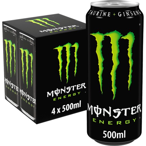 Monster Energy Drink Cans (4 x 500ml) - Compare Prices & Where To Buy 