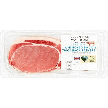 Finnebrogue Artisan Naked Bacon Unsmoked Rashers G Compare Prices Trolley Co Uk