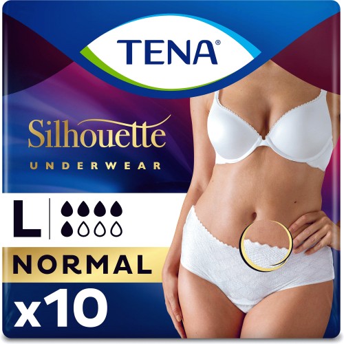Tena Lady Silhouette Washable Incontinence Underwear Classic Black Size S -  Compare Prices & Where To Buy 