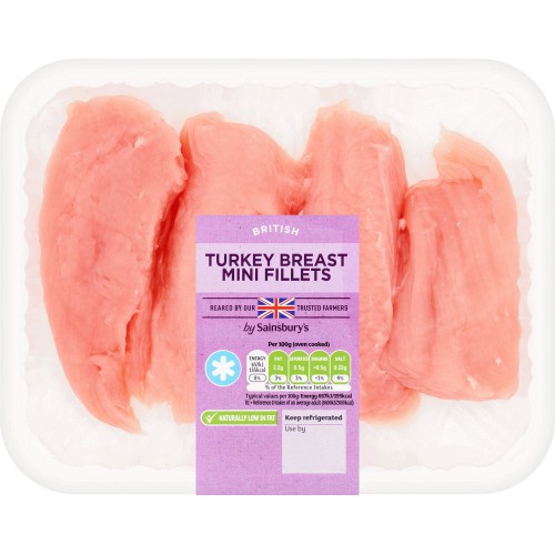 Sainsbury's British Fresh Chicken Breast Fillets Skinless & Boneless 300g